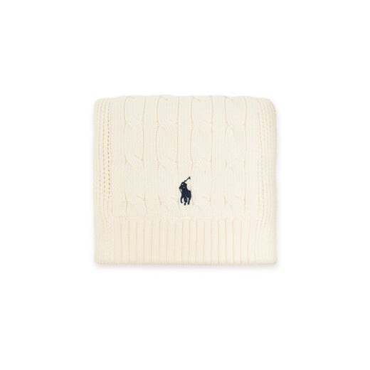 Szalik Polo Ralph Lauren 323953206005 Écru Polo Ralph Lauren L_XL eobuwie.pl