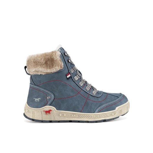 Mustang Trzewiki 1290-607 Niebieski Mustang 40 MODIVO
