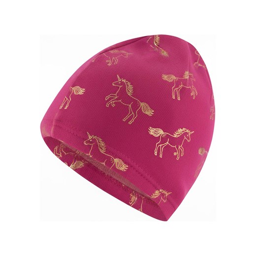 Salt and Pepper Czapka beanie w kolorze różowym ze sklepu Limango Polska w kategorii Czapki dziecięce - zdjęcie 186686501