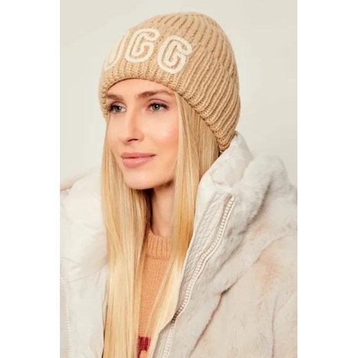 UGG Czapka CHUNKY | z dodatkiem wełny OS Gomez Fashion Store