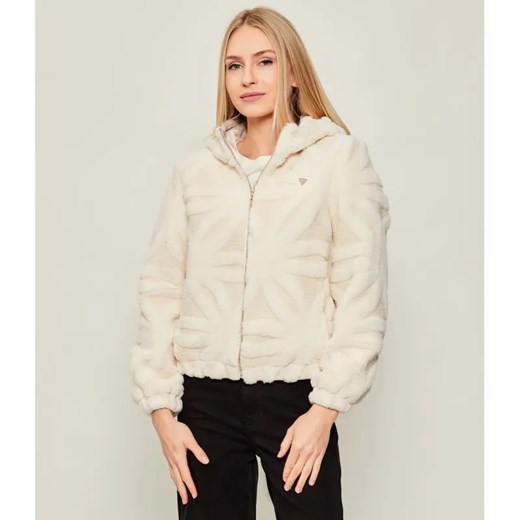 GUESS ACTIVE Polarowa kurtka SHERPA | Regular Fit ze sklepu Gomez Fashion Store w kategorii Kurtki damskie - zdjęcie 186688022