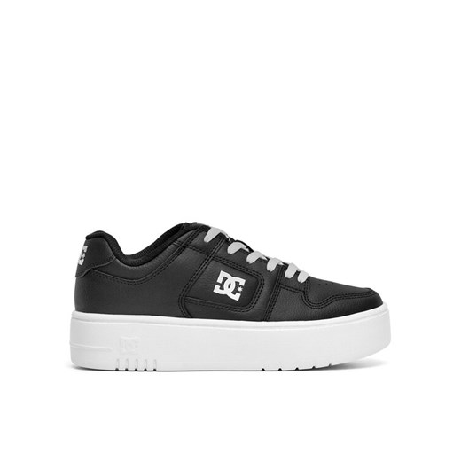 Sneakersy DC Shoes MANTECA 4 PLATFORM ADJS100156-BKW Czarny ze sklepu eobuwie.pl w kategorii Buty sportowe damskie - zdjęcie 186688562