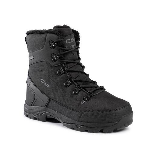 Śniegowce CMP Railo Snow Boot Wp 39Q4877 Czarny ze sklepu eobuwie.pl w kategorii Buty zimowe męskie - zdjęcie 186688592