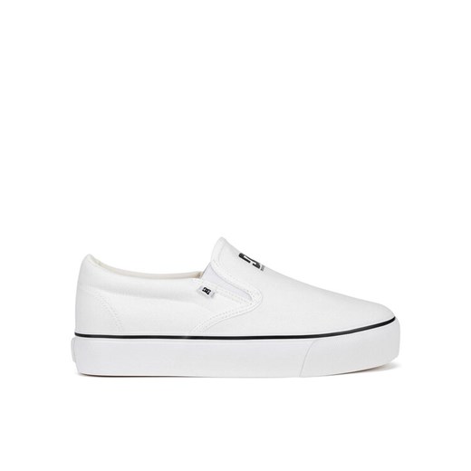 Tenisówki DC Shoes WFA3015-1 Biały ze sklepu eobuwie.pl w kategorii Trampki damskie - zdjęcie 186688673