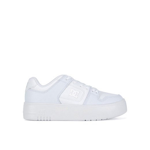 Sneakersy DC Shoes MANTECA 4 PLATFORM ADJS100156-WW0 Biały ze sklepu eobuwie.pl w kategorii Buty sportowe damskie - zdjęcie 186688844