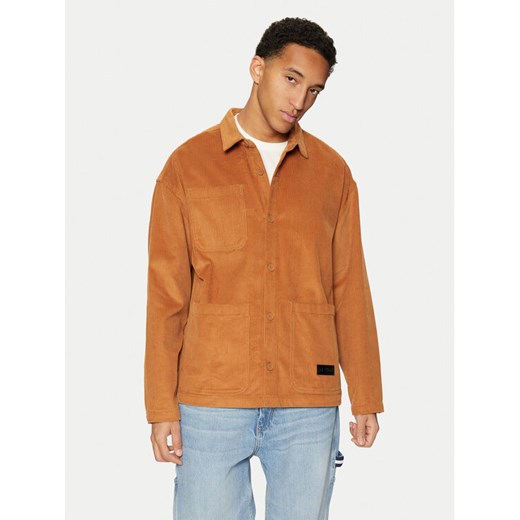 DC Shoes Koszula Juncture ADYWT03110 Brązowy Boxy Fit ze sklepu MODIVO w kategorii Koszule męskie - zdjęcie 186690824