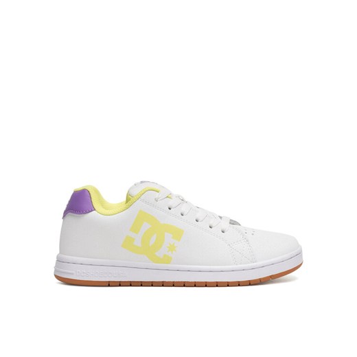 DC Shoes Sneakersy GAVELER ADJS700082-HPO Biały ze sklepu MODIVO w kategorii Buty sportowe damskie - zdjęcie 186690864