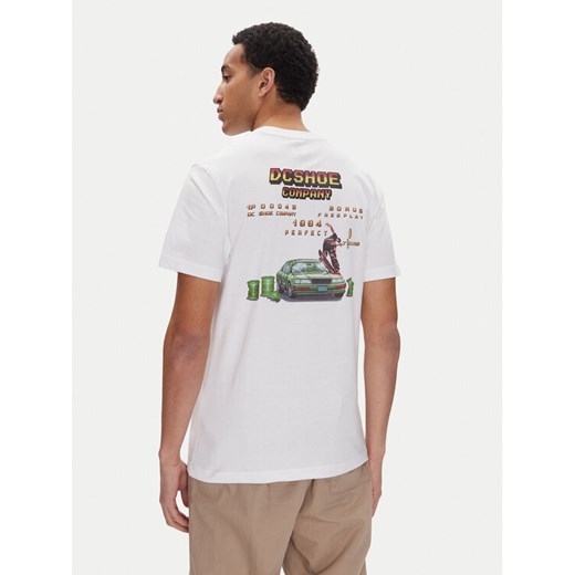 DC Shoes T-Shirt ADYZT05457 Biały Heritage Fit ze sklepu MODIVO w kategorii T-shirty męskie - zdjęcie 186690870