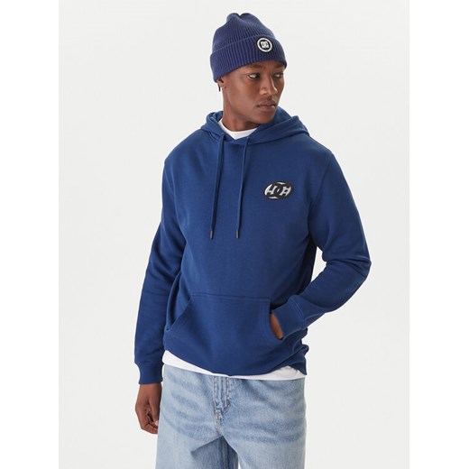 DC Shoes Bluza EDYSF03256 Niebieski Regular Fit ze sklepu MODIVO w kategorii Bluzy męskie - zdjęcie 186690871