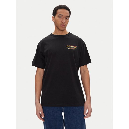 DC Shoes T-Shirt ADYZT05457 Czarny Heritage Fit ze sklepu MODIVO w kategorii T-shirty męskie - zdjęcie 186690881