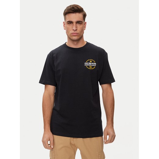 DC Shoes T-Shirt Eurostep Hss ADYZT05362 Czarny Regular Fit ze sklepu MODIVO w kategorii T-shirty męskie - zdjęcie 186690984