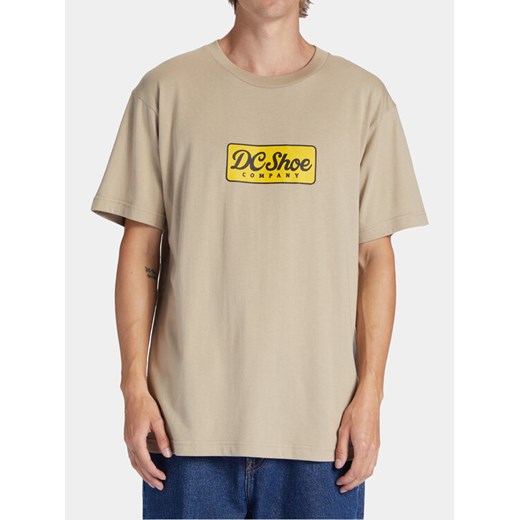 DC Shoes T-Shirt Happy Hour Tees ADYZT05293 Beżowy Regular Fit ze sklepu MODIVO w kategorii T-shirty męskie - zdjęcie 186691004