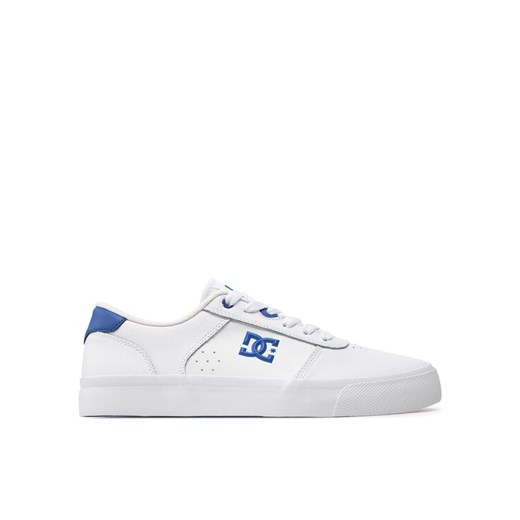 DC Shoes Sneakersy Teknic ADYS300763 Biały ze sklepu MODIVO w kategorii Buty sportowe męskie - zdjęcie 186691041