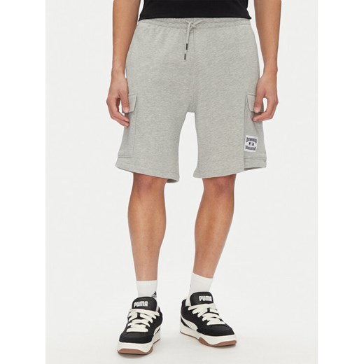 DC Shoes Szorty sportowe Millenia ADYFB03075 Szary Baggy Fit ze sklepu MODIVO w kategorii Spodenki męskie - zdjęcie 186691061