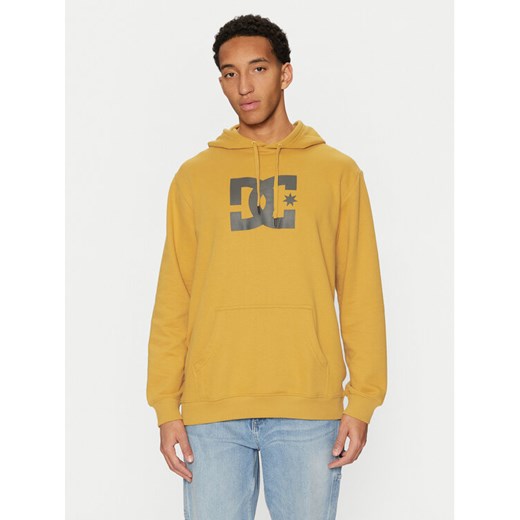 DC Shoes Bluza Star ADYSF03099 Żółty Relaxed Fit ze sklepu MODIVO w kategorii Bluzy męskie - zdjęcie 186691090
