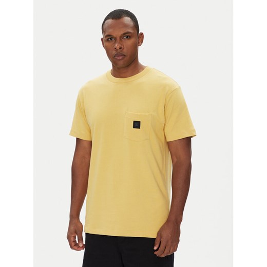 DC Shoes T-Shirt ADYKT03246 Żółty Regular Fit ze sklepu MODIVO w kategorii T-shirty męskie - zdjęcie 186691171