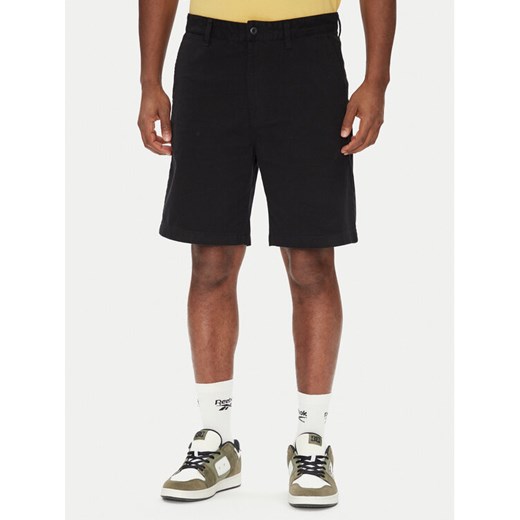 DC Shoes Szorty materiałowe Worker Relaxed ADYWS03087 Czarny Regular Fit ze sklepu MODIVO w kategorii Spodenki męskie - zdjęcie 186691181