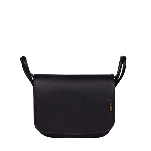 czarna torebka damska skórzana listonoszka  Pola ze sklepu Słoń Torbalski w kategorii Listonoszki - zdjęcie 186693883