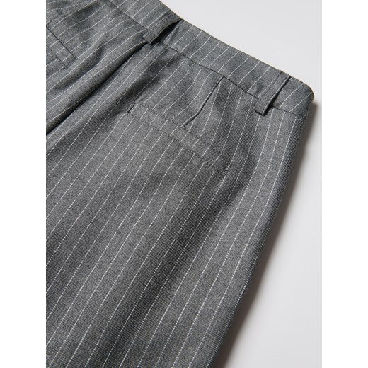 Reserved - Spodnie wide leg w paski - ciemnoszary Reserved 122 (6-7 lat) Reserved