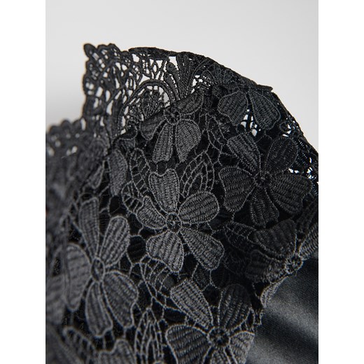 Reserved - Koronkowa sukienka - czarny Reserved XS Reserved