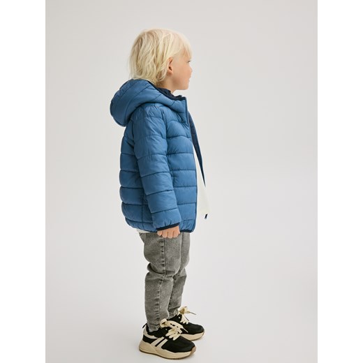 Reserved - Dwustronna kurtka - granatowy ze sklepu Reserved w kategorii Kurtki chłopięce - zdjęcie 186695371