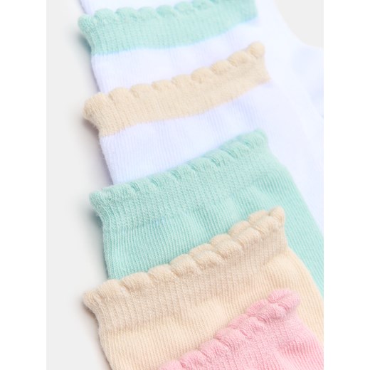 Sinsay - Skarpetki krótkie 7 pack - wielobarwny Sinsay 31/34 Sinsay