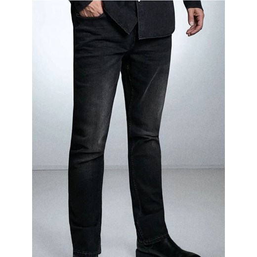 Sinsay - Jeansy regular fit - czarny ze sklepu Sinsay w kategorii Jeansy męskie - zdjęcie 186696154