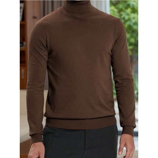 Sinsay - Klasyczny golf - beżowy ze sklepu Sinsay w kategorii Swetry męskie - zdjęcie 186696194