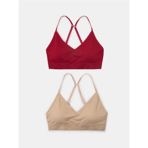 Sinsay - Top 2 pack - wielobarwny ze sklepu Sinsay w kategorii Biustonosze - zdjęcie 186696231