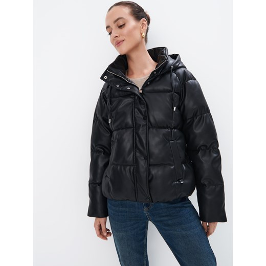 Mohito - Zimowa kurtka puffer - czarny ze sklepu Mohito w kategorii Kurtki damskie - zdjęcie 186696441