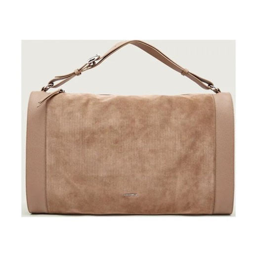 Coccinelle Shopperka Elinor | zamsz ze sklepu Gomez Fashion Store w kategorii Torby Shopper bag - zdjęcie 186697121