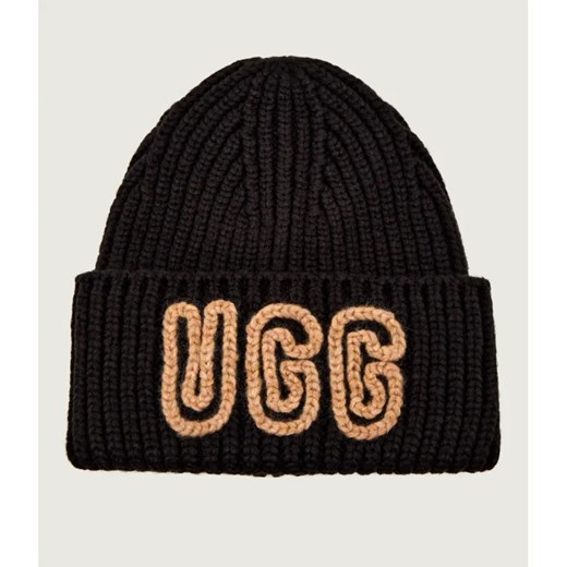 UGG Czapka CHUNKY | z dodatkiem wełny ze sklepu Gomez Fashion Store w kategorii Czapki zimowe damskie - zdjęcie 186697164
