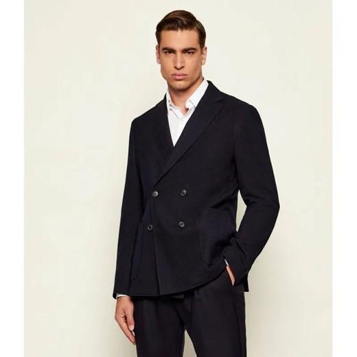 BOSS BLACK Wełniana marynarka C-Hanry-DB-254 | Slim Fit ze sklepu Gomez Fashion Store w kategorii Marynarki męskie - zdjęcie 186697210