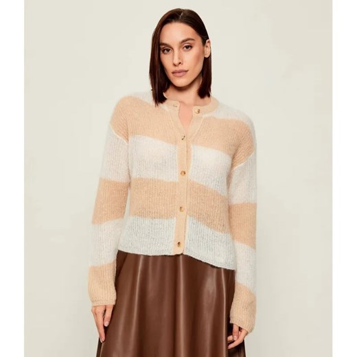 MM Kardigan MEANDRO | Loose fit | z dodatkiem wełny ze sklepu Gomez Fashion Store w kategorii Swetry damskie - zdjęcie 186697231