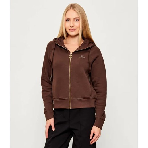 Aeronautica Militare Bluza | Regular Fit ze sklepu Gomez Fashion Store w kategorii Bluzy damskie - zdjęcie 186697233