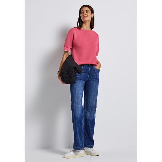 Street One Koszulka w kolorze różowym Street One 36 Limango Polska okazja