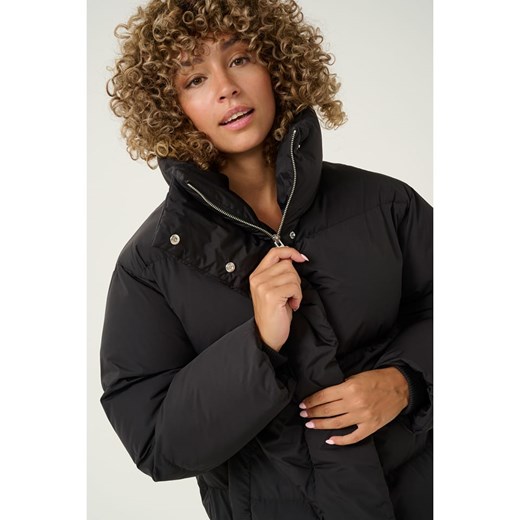 Kaffe Płaszcz zimowy w kolorze czarnym Kaffe XL wyprzedaż Limango Polska