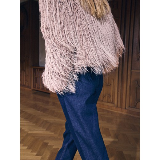 Mohito - Sztuczne futerko - beżowy ze sklepu Mohito w kategorii Futra damskie - zdjęcie 186698280