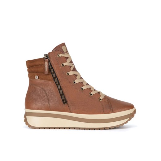 Trzewiki Rieker Revolution Lifestyle W0962-24 Brązowy ze sklepu eobuwie.pl w kategorii Botki - zdjęcie 186699501