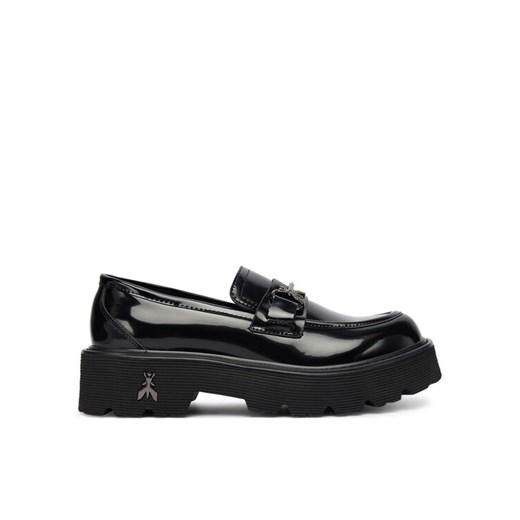 Loafersy Patrizia Pepe PPJ962.01 Czarny ze sklepu eobuwie.pl w kategorii Lordsy damskie - zdjęcie 186699511
