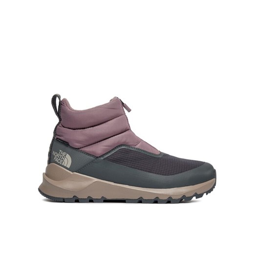 Śniegowce The North Face W Thermoball Progressive Zip II Wp NF0A5LWFODR1 Szary ze sklepu eobuwie.pl w kategorii Śniegowce damskie - zdjęcie 186699520