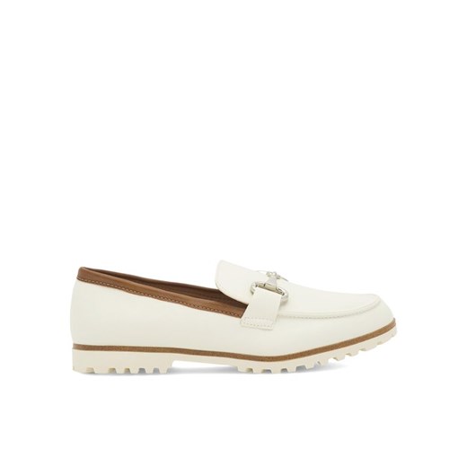 Loafersy Clara Barson WS10001-03 Biały ze sklepu eobuwie.pl w kategorii Lordsy damskie - zdjęcie 186699521