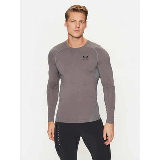 Under Armour Koszulka techniczna Ua Hg Armour 1361524 Szary Slim Fit ze sklepu MODIVO w kategorii T-shirty męskie - zdjęcie 186700172