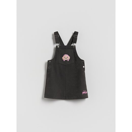 Reserved - Sukienka na szelkach Psi Patrol - ciemnoszary ze sklepu Reserved w kategorii Sukienki dziewczęce - zdjęcie 186701461
