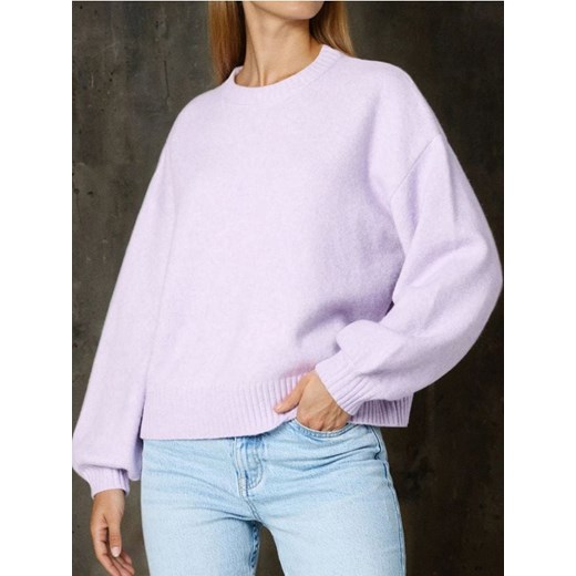 Sinsay - Sweter basic - fioletowy ze sklepu Sinsay w kategorii Swetry damskie - zdjęcie 186702974