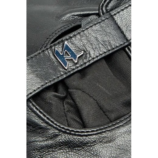 Karl Lagerfeld Skórzane mitenki K/monogram Karl Lagerfeld L Gomez Fashion Store