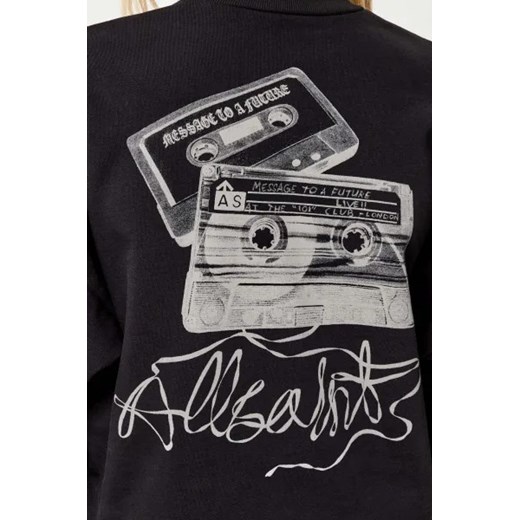 All Saints Bluza REEL LILA | Oversize fit All Saints S Gomez Fashion Store