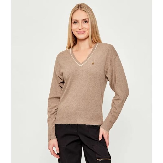 Aeronautica Militare Sweter | Regular Fit | z dodatkiem wełny i kaszmiru ze sklepu Gomez Fashion Store w kategorii Swetry damskie - zdjęcie 186704004