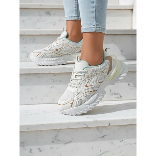 Royalfashion Sportowe sneakersy damskie na grubszej podeszwie Nettes ze sklepu royalfashion.pl w kategorii Buty sportowe damskie - zdjęcie 186704241
