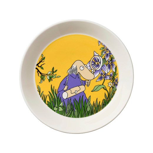 Moomin Talerzyk deserowy &quot;Hemulen&quot; w kolorze żółtym - Ø 19 cm ze sklepu Limango Polska w kategorii Naczynia - zdjęcie 186705424